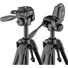 Magnus PV-3330G Photo/Video Tripod with Geared Center Column with Smartphone Adapter and GoPro Mount