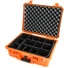 Pelican 1524 Case with Padded Dividers (Orange)