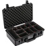 Pelican 1525 Air Carry-On Case (Black, With TrekPak Insert)