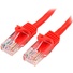 StarTech Snagless Cat5e Patch Cable (Red, 10m)