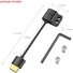SmallRig Ultra-Slim Female HDMI Type A to Male HDMI Type A Adapter Cable