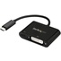 StarTech USB-C to DVI Adapter with Power Delivery (Black)