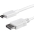 StarTech USB C to DisplayPort Cable - 4K 60Hz (1m, White)