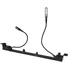 StarTech 1U 19" Rack Mount Light Panel  with Dimmable LED and Flexible Gooseneck Arms