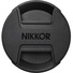 Nikon LC-52B 52mm Snap-On Front Lens Cap for Nikkor Lenses