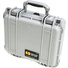 Pelican 1400 Case (Silver, With Foam)