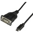 StarTech USB C to RS232 Serial Adapter (Black, 40cm)