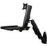 StarTech Sit Stand Desk - Wall Mount One Monitor