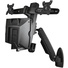 StarTech Wall Mounted Full Motion Sit Stand Desk for Dual Monitors
