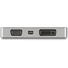 StarTech USB C Multiport Video Adapter with HDMI, VGA, Mini DisplayPort (Space Gray)