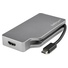 StarTech USB C Multiport Video Adapter with HDMI, VGA, Mini DisplayPort (Space Gray Aluminium)