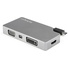 StarTech USB C Multiport Video Adapter with HDMI, VGA, Mini DisplayPort (Space Gray Aluminium)