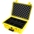 Pelican 1454 Case with Padded Dividers (Yellow)