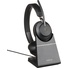 Jabra Evolve2 65 Stereo Wireless On-Ear Headset with Stand (Unified Communication, USB Type-C)