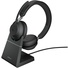 Jabra Evolve2 65 Stereo Wireless On-Ear Headset with Stand (Unified Communication, USB Type-C)