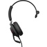 Jabra Evolve2 40 Mono Wired On-Ear Headset (Microsoft Teams, USB Type-A)