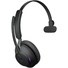 Jabra Evolve2 65 Mono Wireless On-Ear Headset (Unified Communication, USB Type-C, Black)
