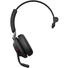 Jabra Evolve2 65 Mono Wireless On-Ear Headset (Microsoft Teams, USB Type-C, Black)