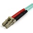 Startech OM4 LC to LC Multimode Duplex Fiber Optic Patch Cable (15m)