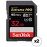 SanDisk 32GB Extreme PRO SDHC UHS-I Memory Card (2-Pack)