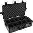 Pelican 1605 Air Case (Black, With TrekPak Divider Insert)
