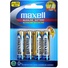 Maxell Alkaline AA Battery (4 Pack)