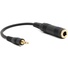 Sennheiser 1/4" Female to 1/8" Mini Male Stereo Adapter Cable (5.9")