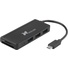 Xcellon 3-Port USB 3.0 Type-C Hub and Card Reader