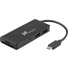 Xcellon 3-Port USB 3.0 Type-C Hub with Card Readers and Type-C Port