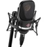 Neumann TLM 107 BK Studio Set Large-Diaphragm Multipattern Condenser Microphone (Black)