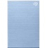 Seagate One Touch 2TB External HDD with Password Protection (Light Blue)