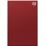 Seagate One Touch 2TB External HDD with Password Protection (Red)