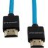 Kondor Blue HDMI to HDMI 40cm Thin Braided Cable for on Camera Monitors