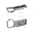 SmallRig Extension Grip for Sony ZV-E10 (Silver)