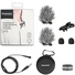 Saramonic DK3E Lavalier Microphone for Shure, TOA, Line 6 and Beyerdynamic Transmitters