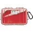 Pelican 1050 Micro Case (Red/Clear)