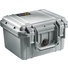 Pelican 1300 Case (Silver, With Foam)