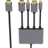 Dynamix 4-in-1 Multiport to HDMI AV Adapter with 1m HDMI Connector