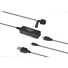 Boya BY-DM10 Digital Lavalier Microphone with Monitoring & Lightning and USB Type-A Cables