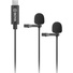 Boya BY-M2D Digital Dual Omnidirectional Lavalier Microphones with Detachable USB-C Cable