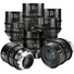 DZOFilm VESPID Prime Cine 8-Lens Kit (PL Mount, with EF Mount Tool Kits)
