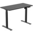 Brateck Compact Single Motor Electric Sit-Stand Desk with Desktop Included (Black)