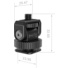SmallRig Mini Cold Shoe to 1/4"-20 Screw Adapter 3577