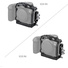 SmallRig Black Mamba Half Cage & Cable Clamp (for Canon EOS R5&R6)