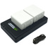 Wasabi Arlo Ultra, Ultra 2, Pro 3, Pro 4 (VMA5400 & VMA5400C) Battery 2-Pack and Dual Charger