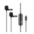 GVM Dual Omnidirectional Lavalier Microphone for iOS Devices (29cm Cable)