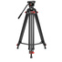 GVM JJL-JY Aluminum Camera Video Tripod with Fluid Head