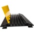 Dynamix 5-Channel Floor Cable Protector, Heavy Duty with Installation Lid