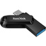 SanDisk 64GB Ultra Dual Drive Go 2-in-1 Flash Drive (Black, 150MB/s)