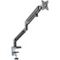 Brateck Single Monitor Arm - Polished Aluminium & Gas-Spring for 17'-32' Screens